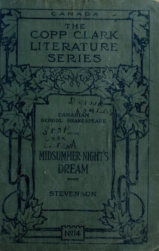 Shakespeare's A midsummer night's dream (1918, Copp, Clark)