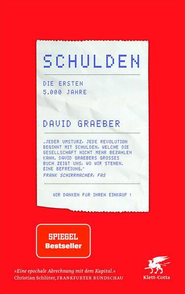 Schulden (German language, 2022, Klett-Cotta Verlag)