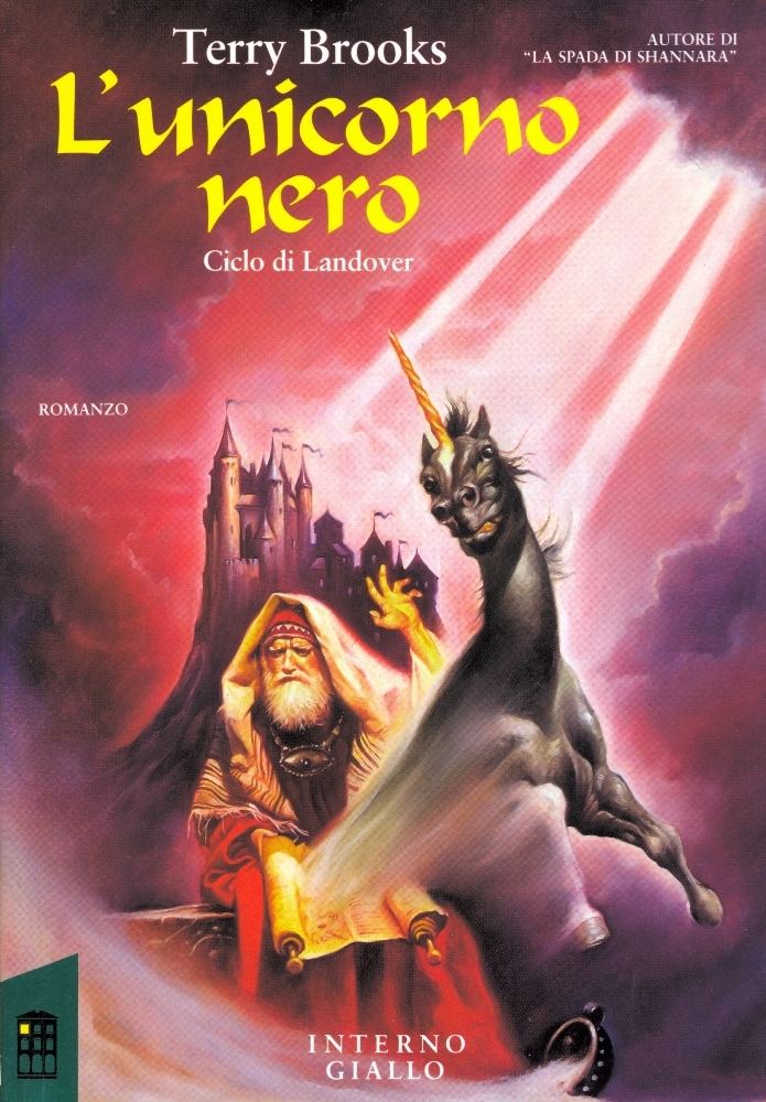 L'unicorno nero (Hardcover, Italiano language, 1991, Interno Giallo)