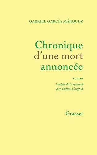 Chronique d'une mort annoncée (Paperback, French language, 1981, Grasset)