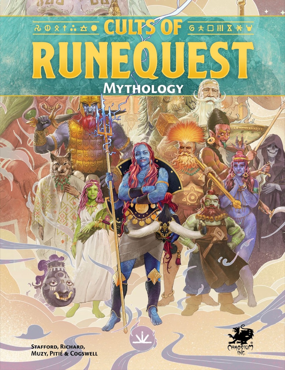 Cults of RuneQuest: Mythology (Hardcover, english language, Chaosium)