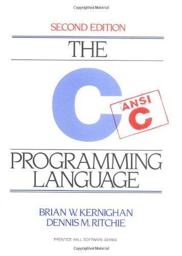 The C Programming Language (1988)