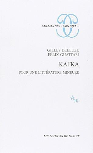 Kafka. Pour une littérature mineure (French language, 1975)